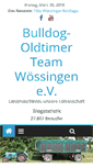 Mobile Screenshot of bulldog-team.de