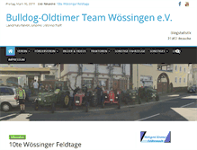 Tablet Screenshot of bulldog-team.de